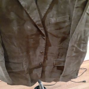 Men's Brown corduroy sports coat